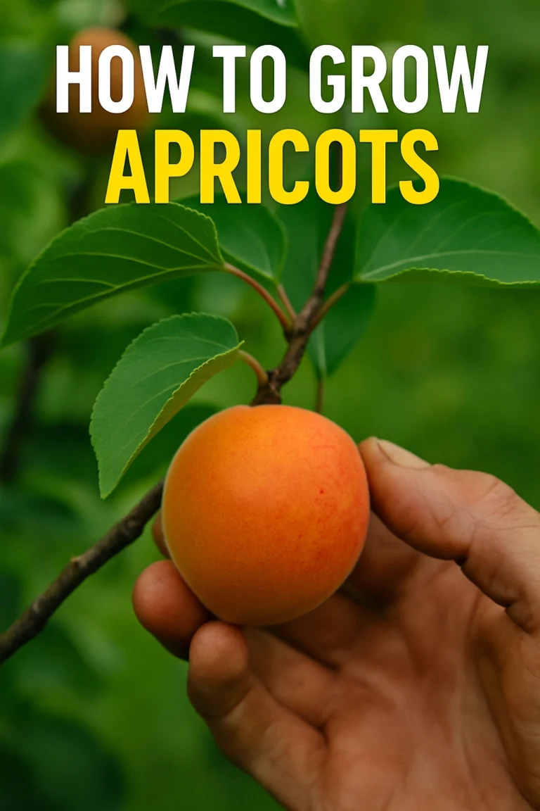 How to Grow Apricots