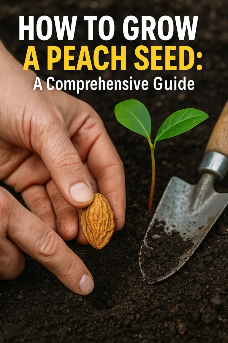 How to Grow Peach Seed
