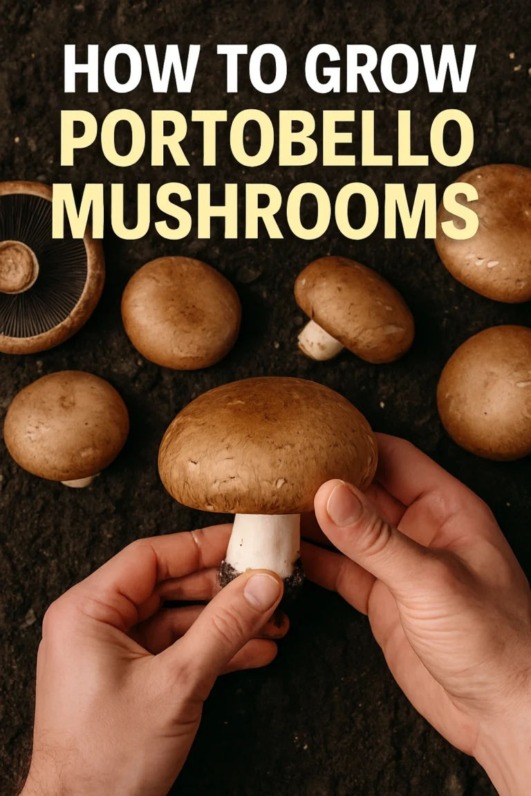 How to Grow Portobello Mushrooms