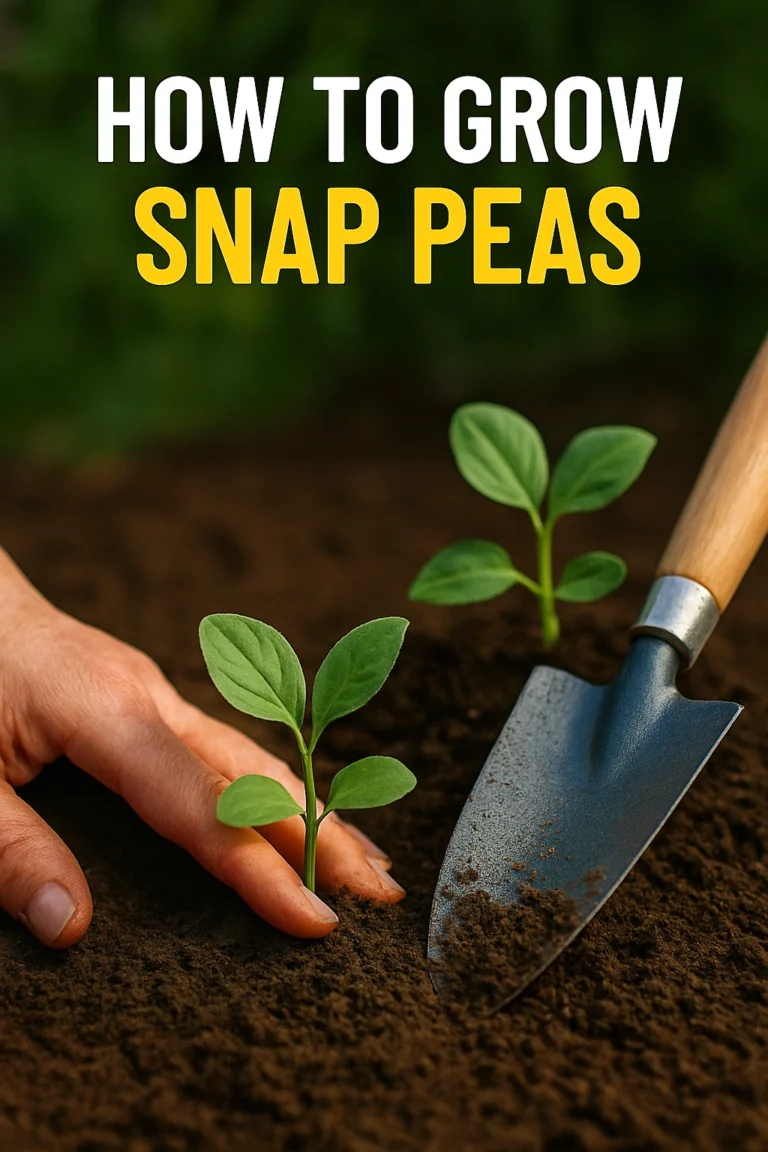 How to Grow Snap Peas