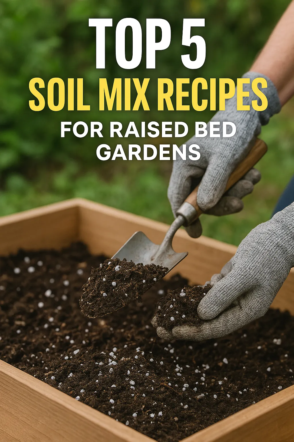 Top 5 Soil Mix Recipes for Raised Bed Gardens - How To Grow Plant