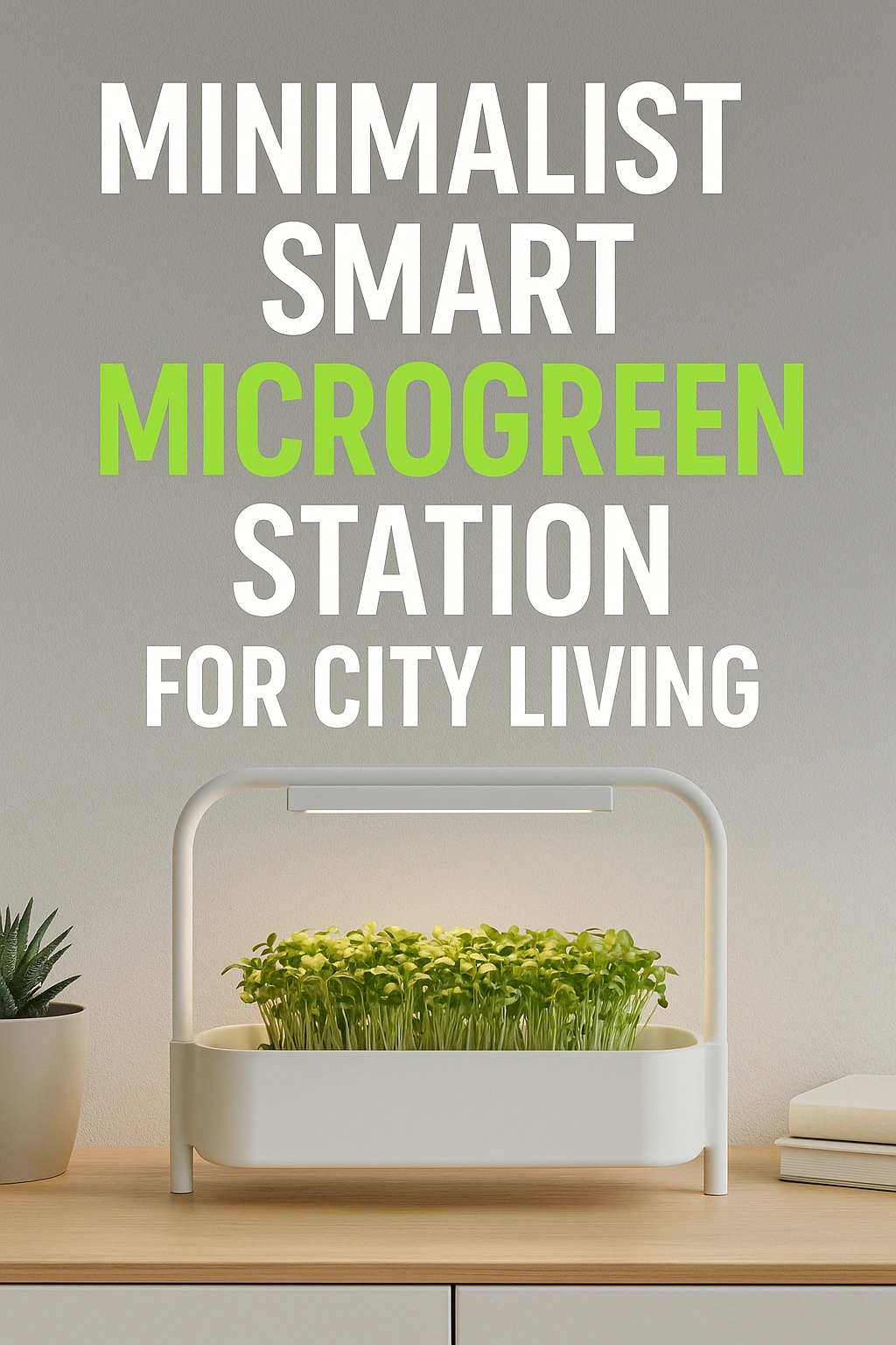 Beautiful view of Function Grown Minimalist Space