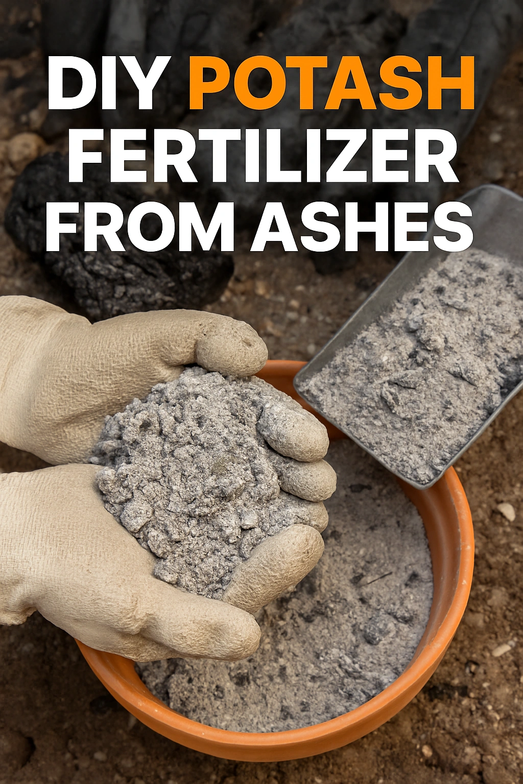 DIY Potash Fertilizer from Ashes - How To Grow Plant