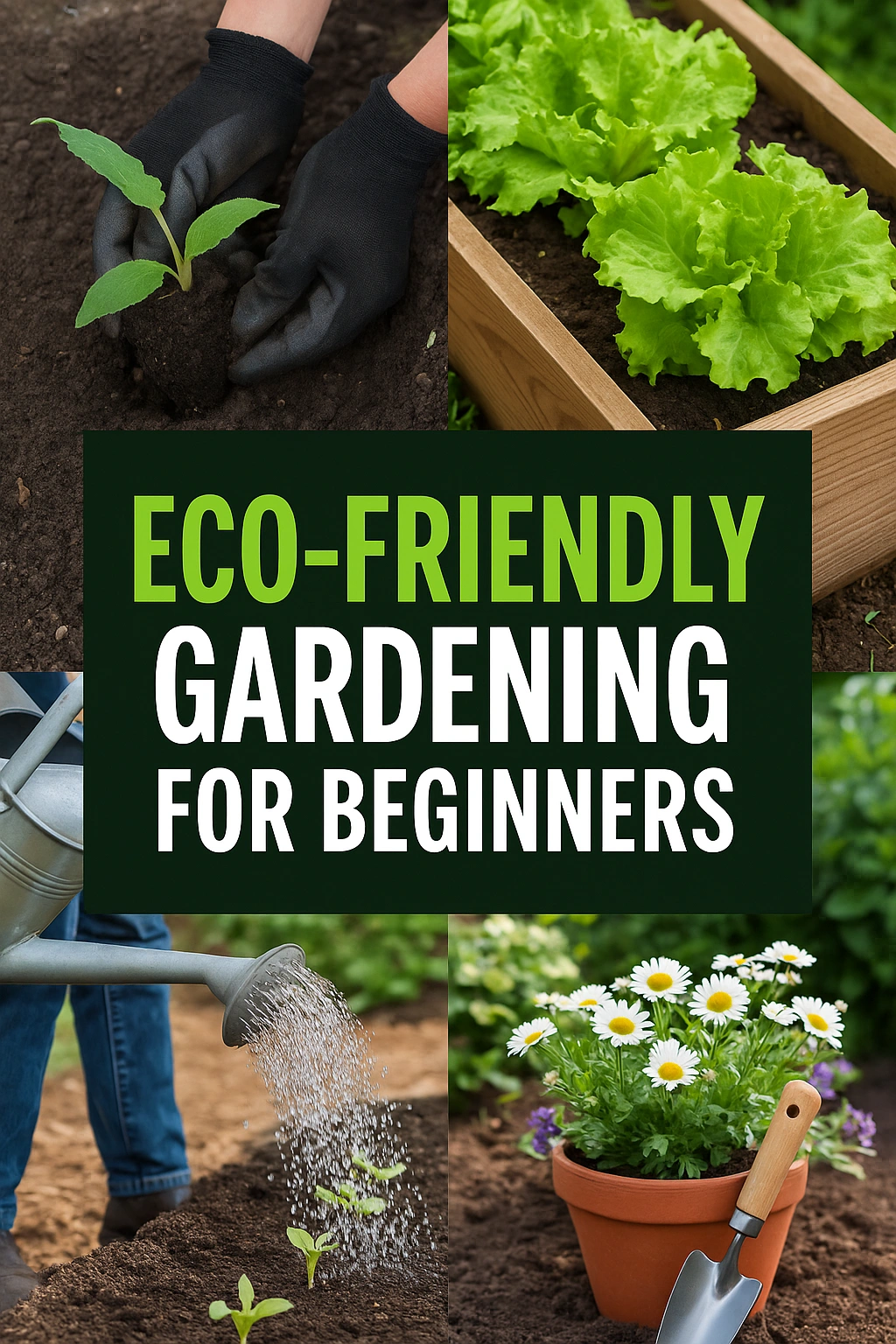 Picture of Eco Friendly Gardening for Beginners - How To Grow Plant