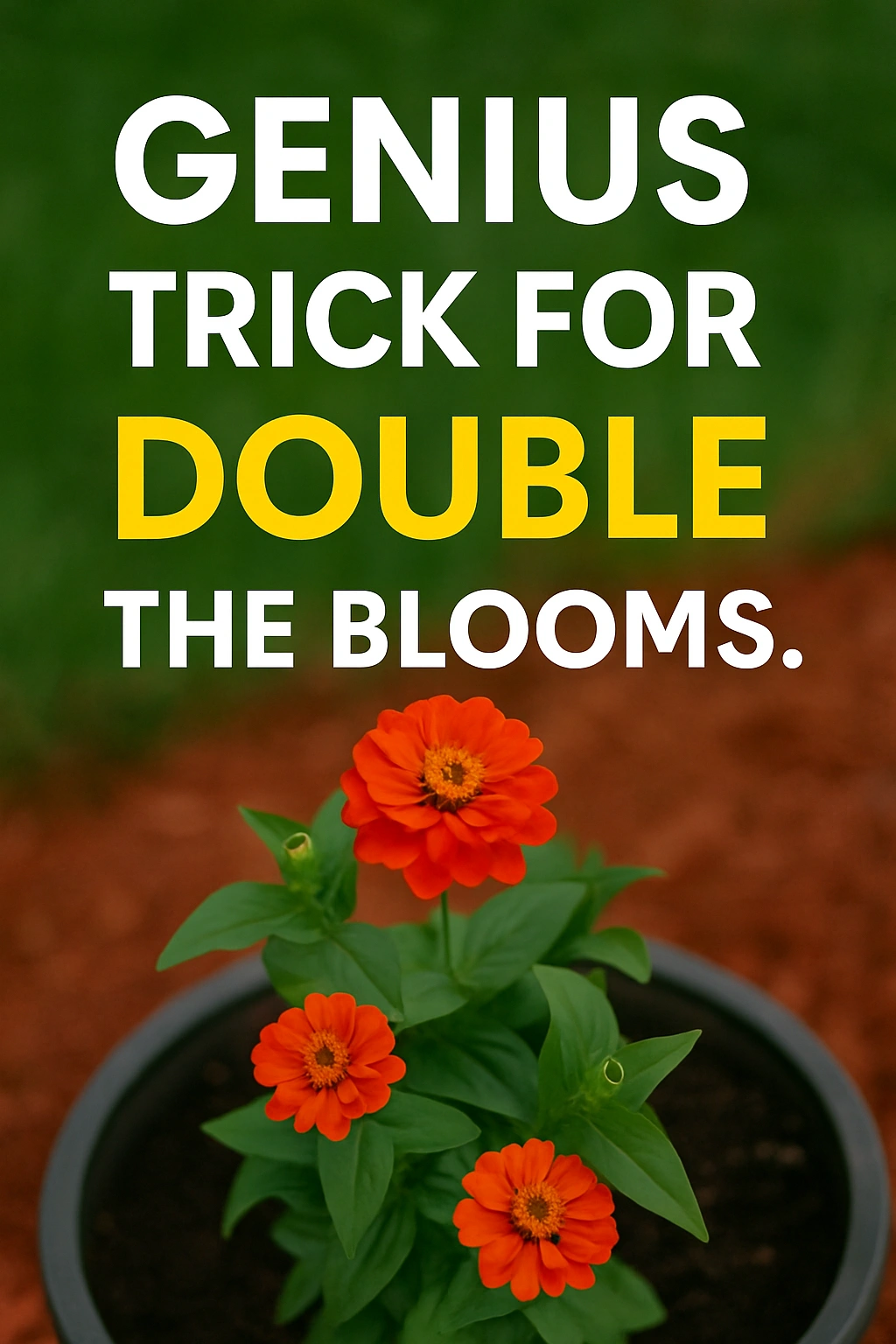 Genius Trick for Double the Blooms - How To Grow Plant