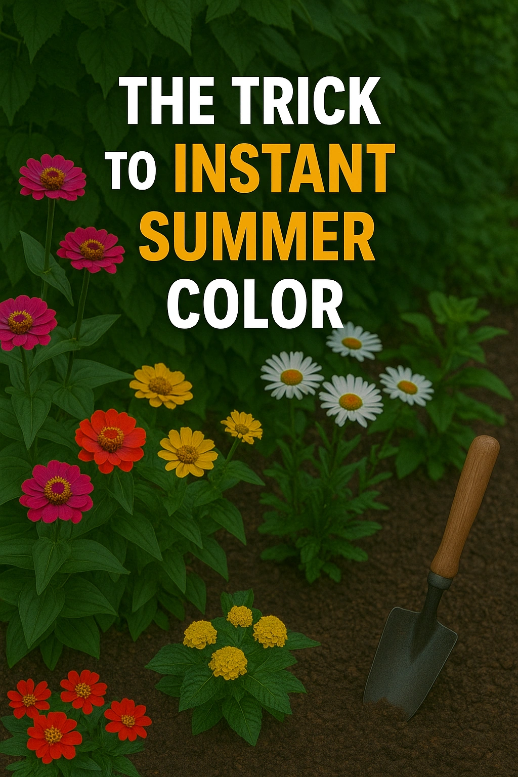 The Trick to Instant Summer Color - How To Grow Plant