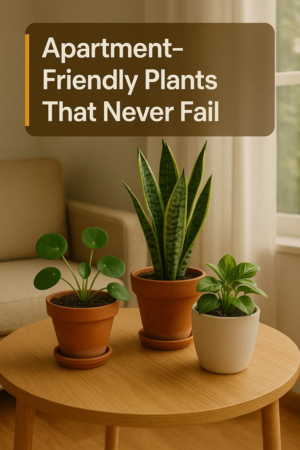 Image showcasing Apartment-Friendly Plants That Never Fail - How To Grow Plant