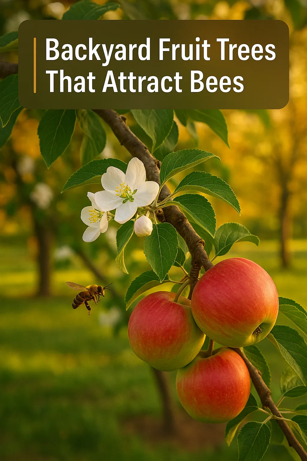 Backyard Fruit Trees That Attract Bees - How To Grow Plant