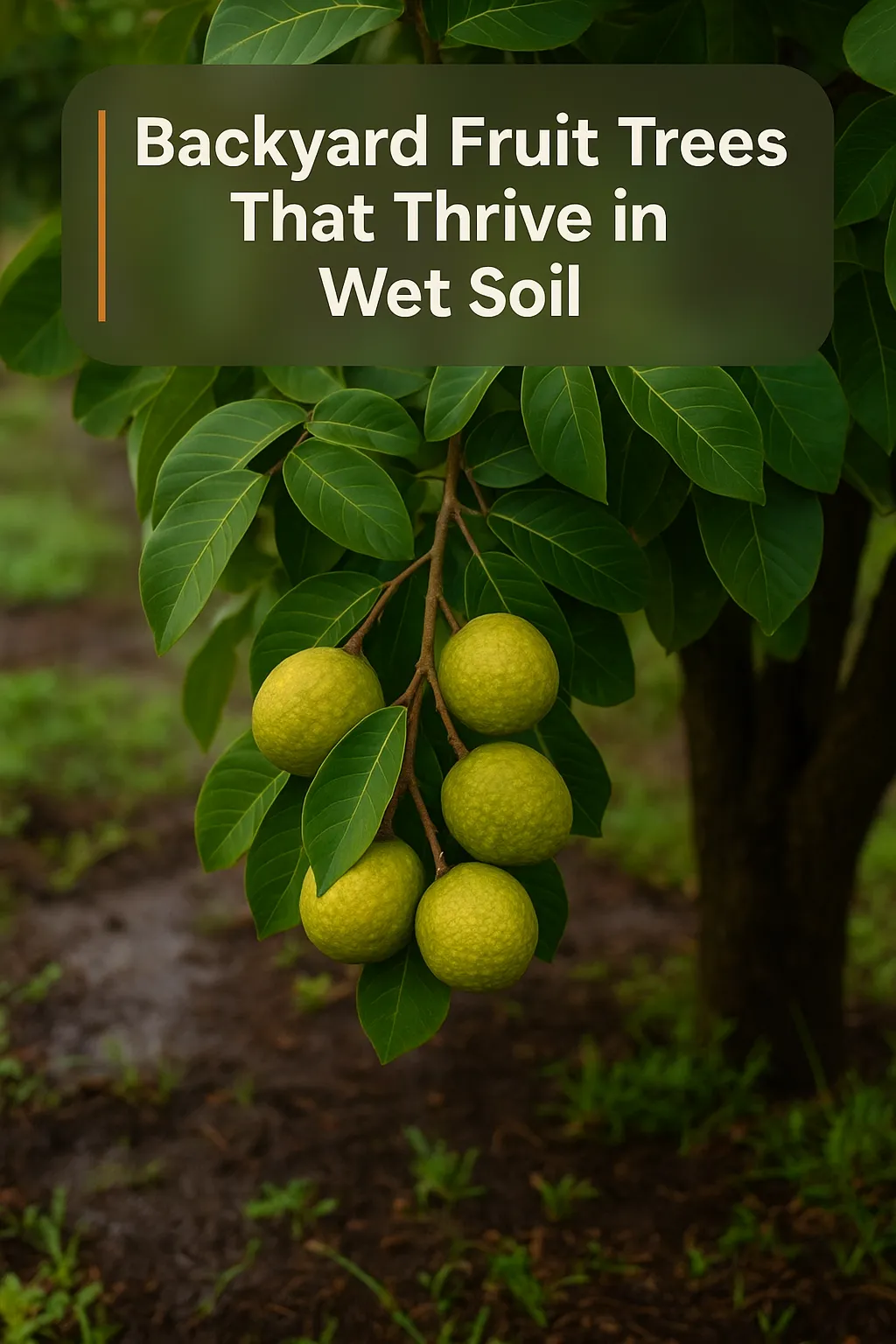 Backyard Fruit Trees That Thrive in Wet Soil - How To Grow Plant