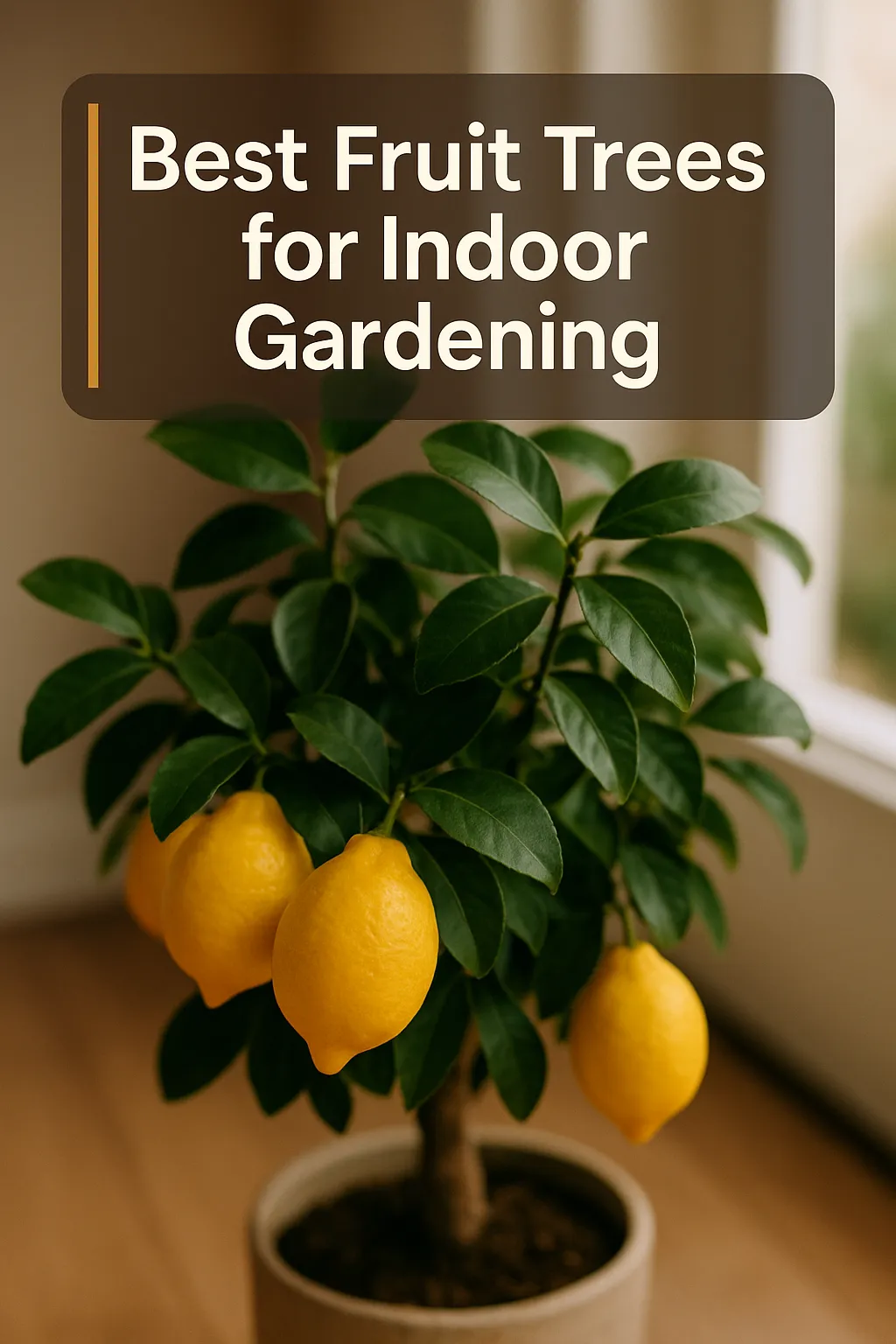 Best Fruit Trees for Indoor Gardening - How To Grow Plant