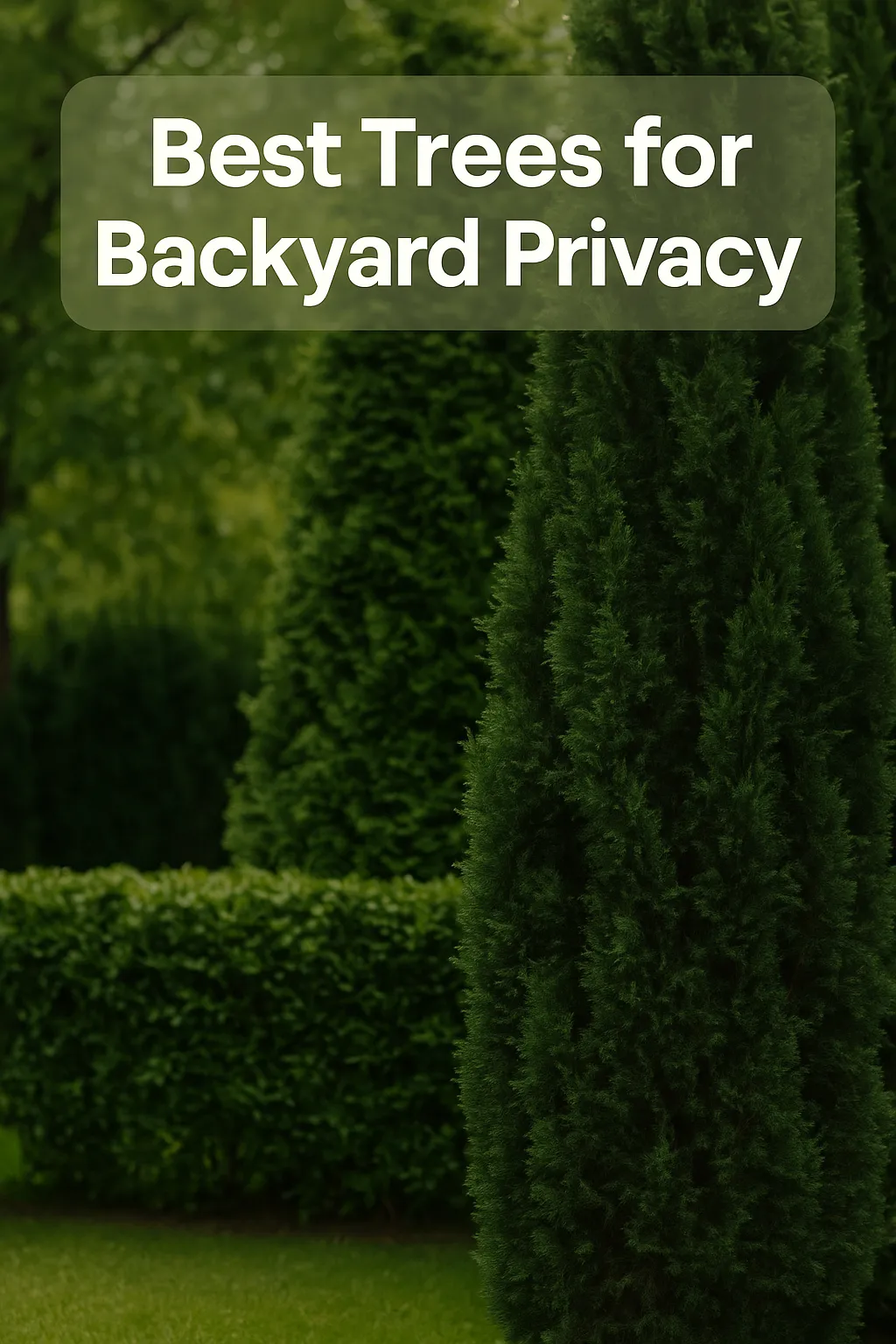 Best Trees for Backyard Privacy - How To Grow Plant