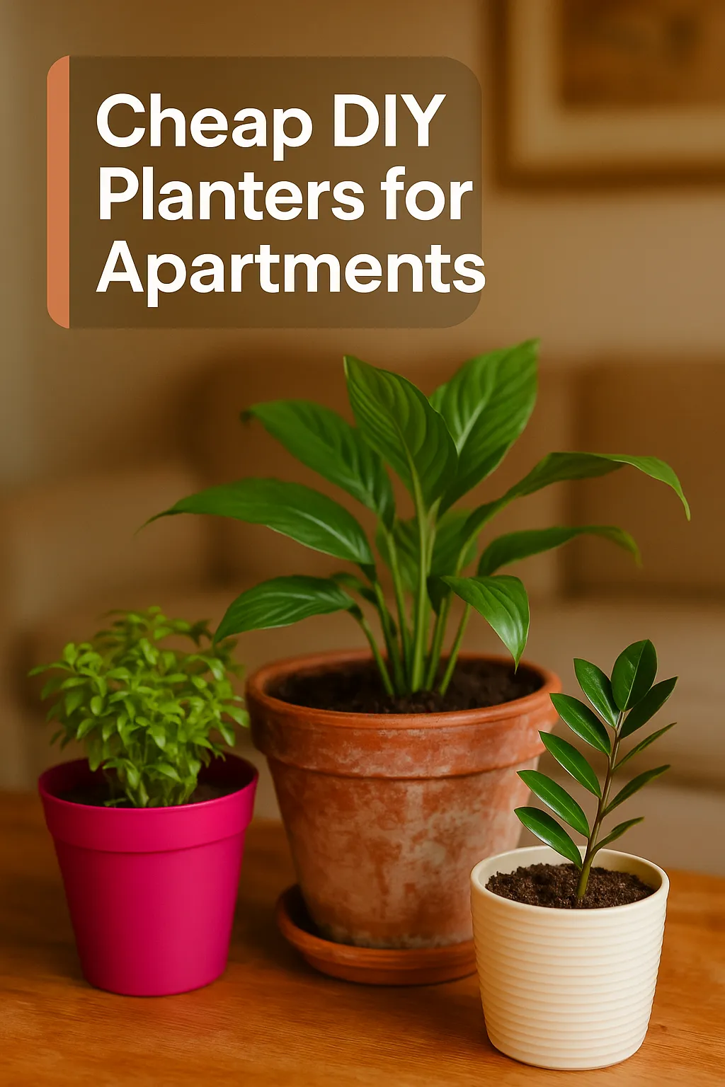 Cheap DIY Planters for Apartments - How To Grow Plant