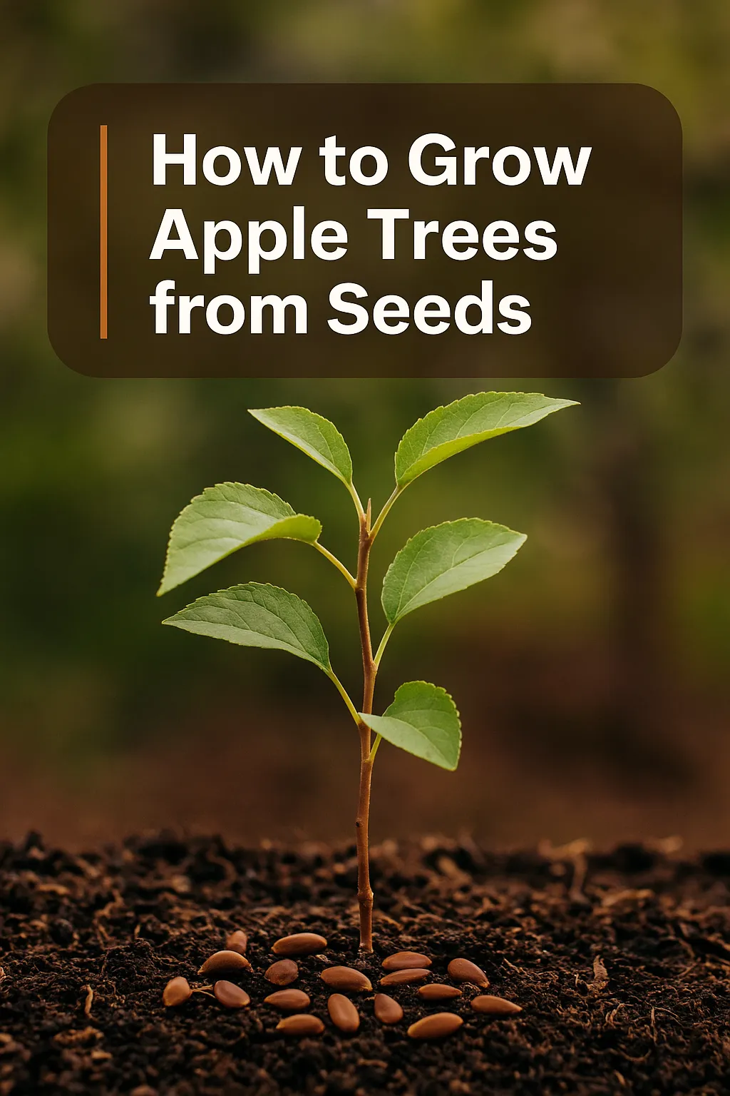 How to Grow Apple Trees from Seeds - How To Grow Plant