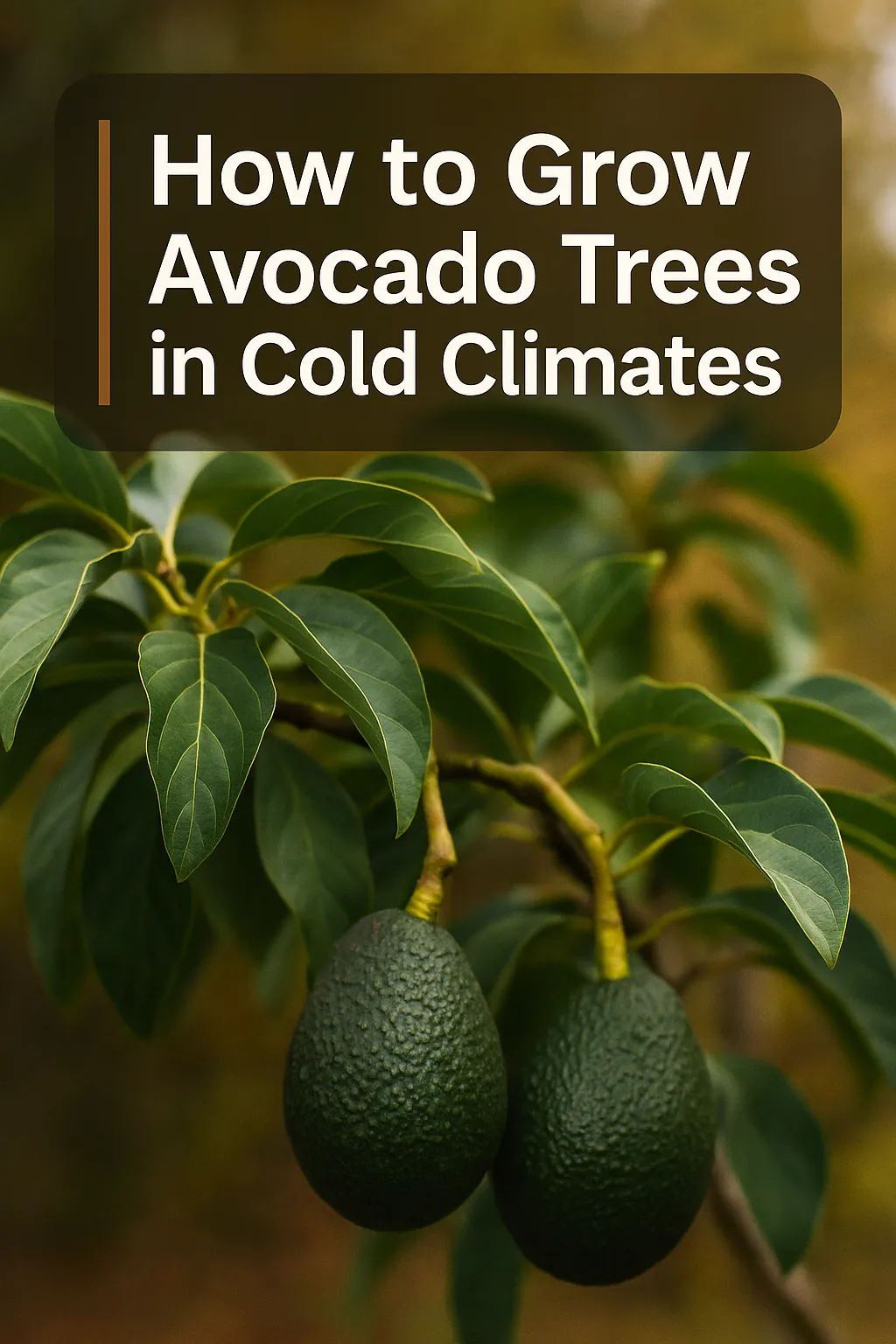 How to Grow Avocado Trees in Cold Climates - How To Grow Plant