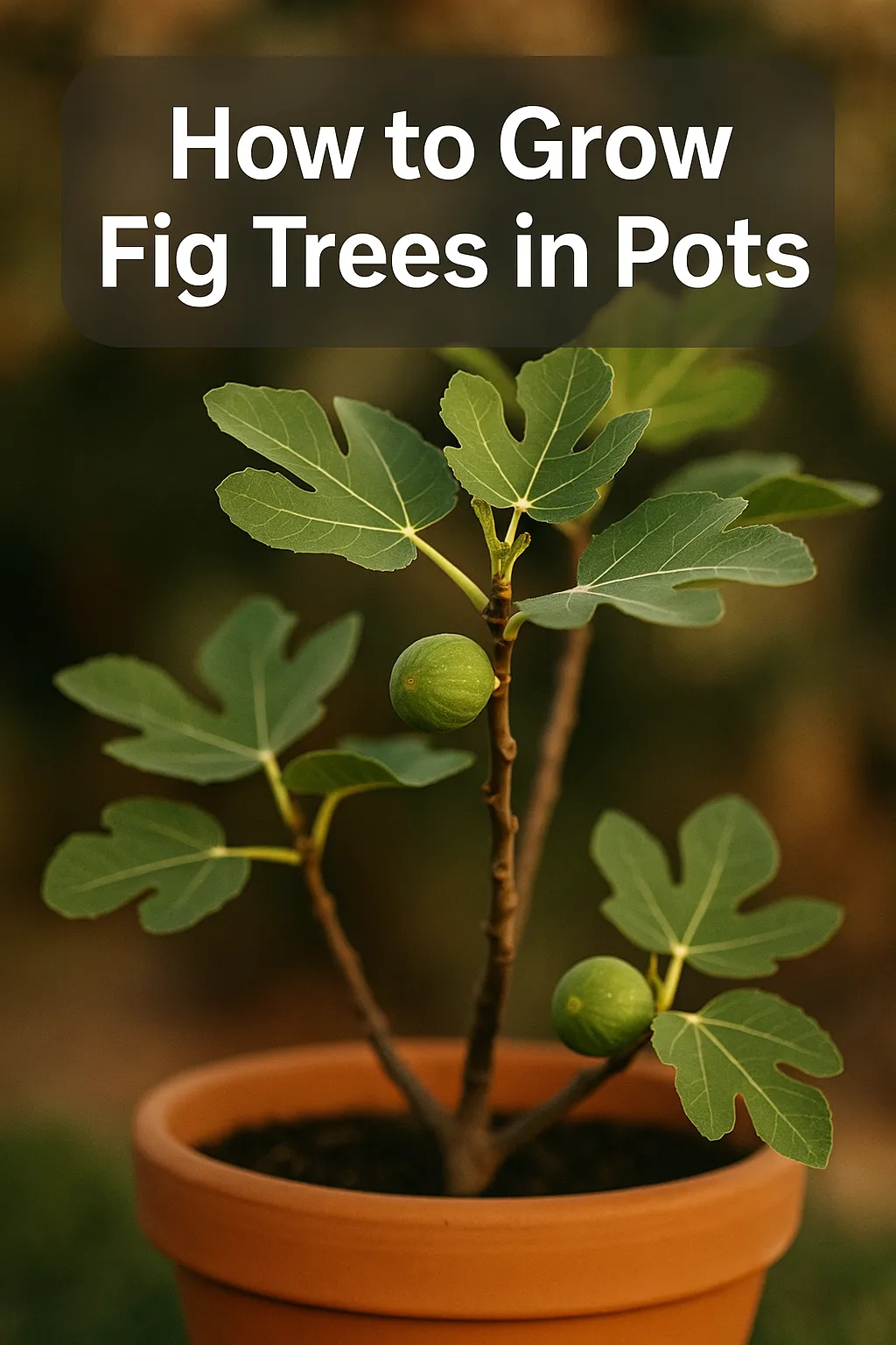 How to Grow Fig Trees in Pots - How To Grow Plant