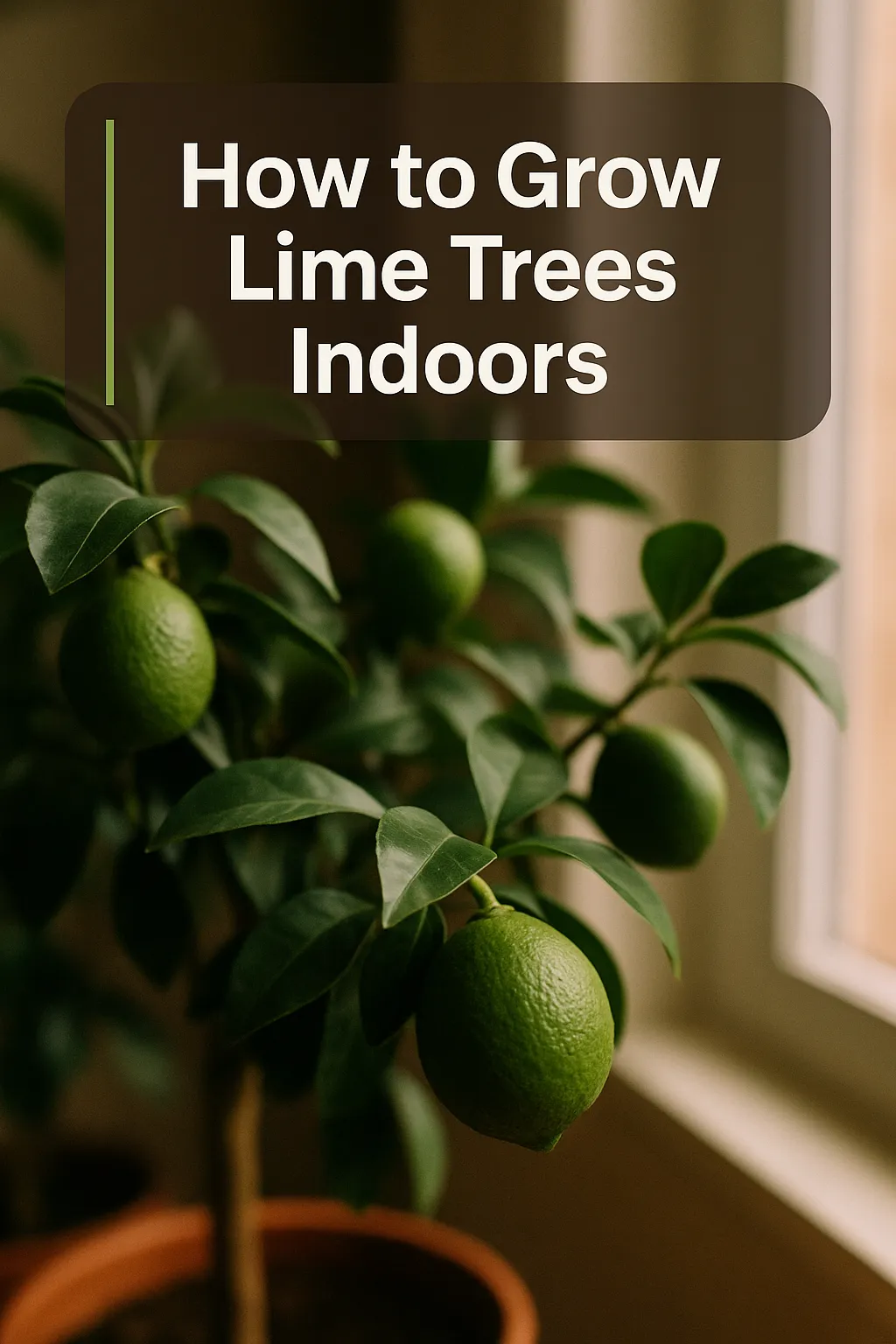 How to Grow Lime Trees Indoors - How To Grow Plant