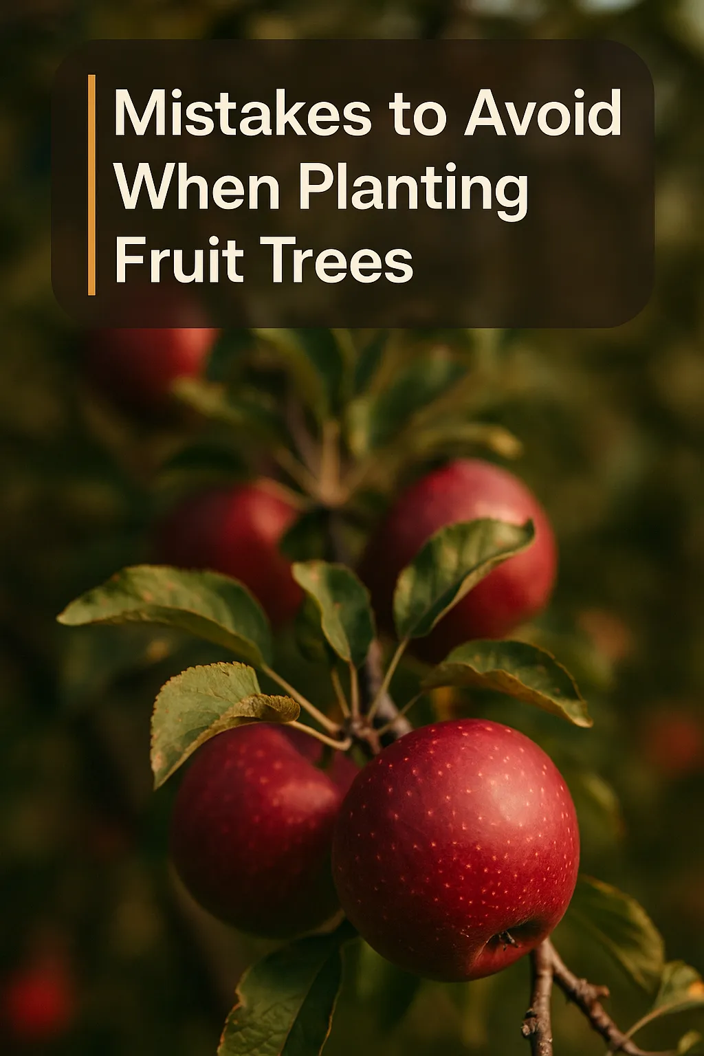 Mistakes To Avoid When Planting Fruit Trees How To Grow Plant