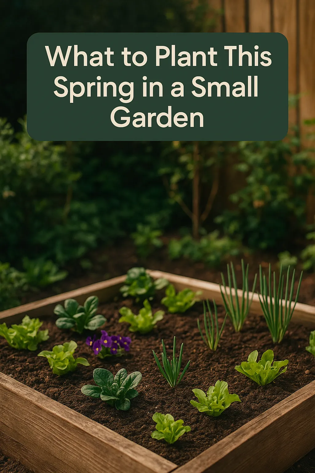Spring Mini Plant What to Plant This Spring in a Small Garden - How To Grow Plant