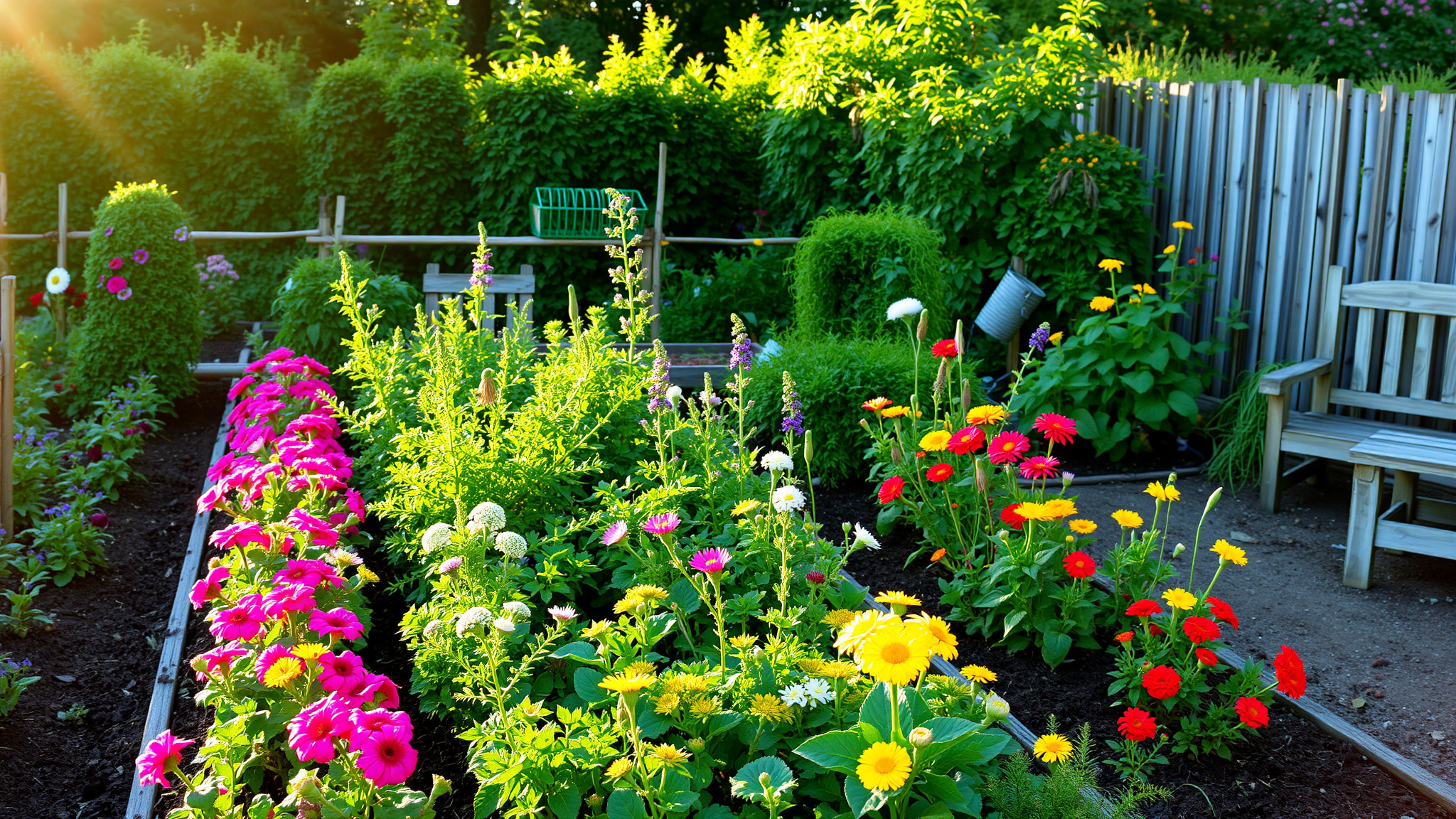 Why Beauty Matters in a Vegetable Garden