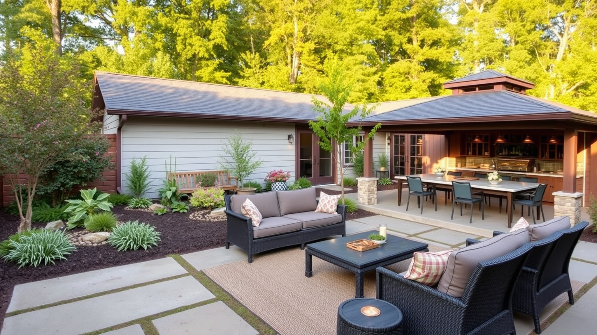 Why Martha-Inspired Backyards Stand Out