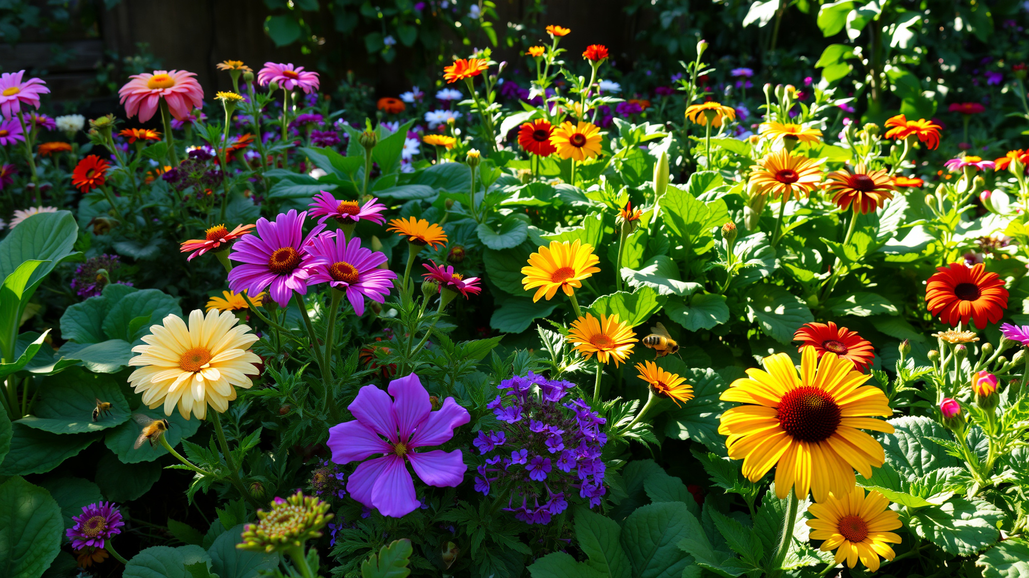 Why Mix Vegetables and Flowers?