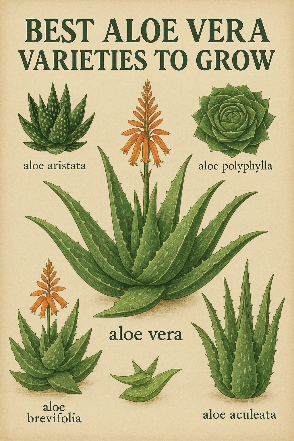 Best Aloe Vera Varieties to Grow - How To Grow Plant