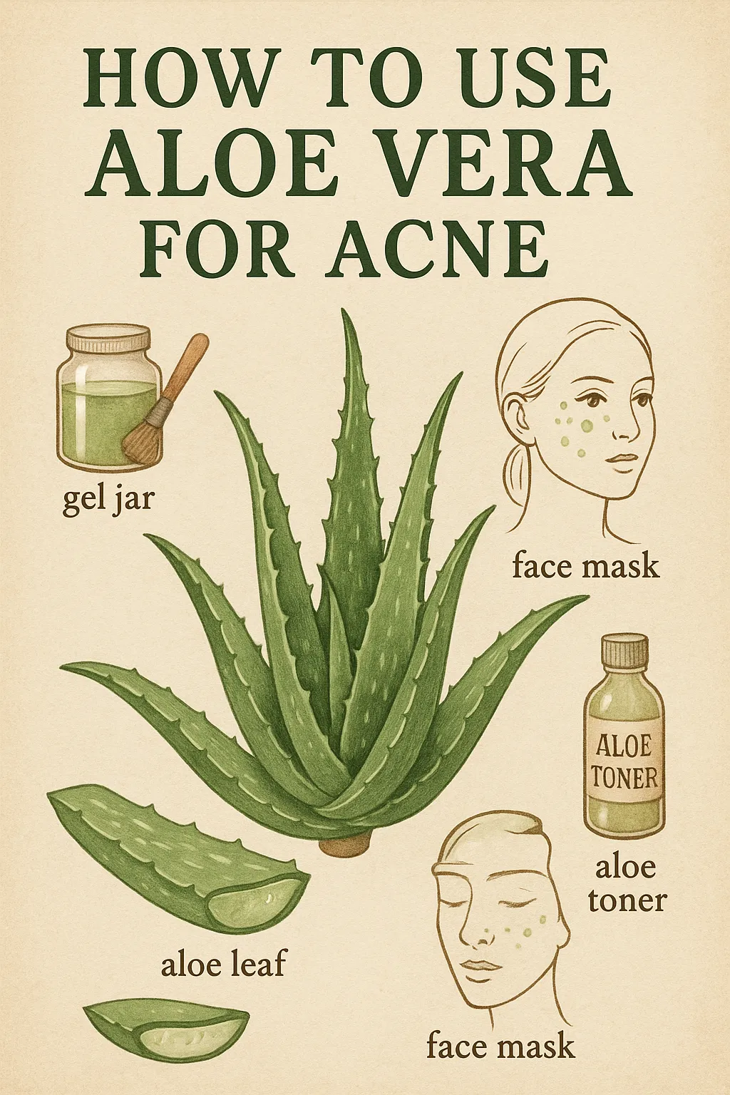 How to Use Aloe Vera for Acne - How To Grow Plant