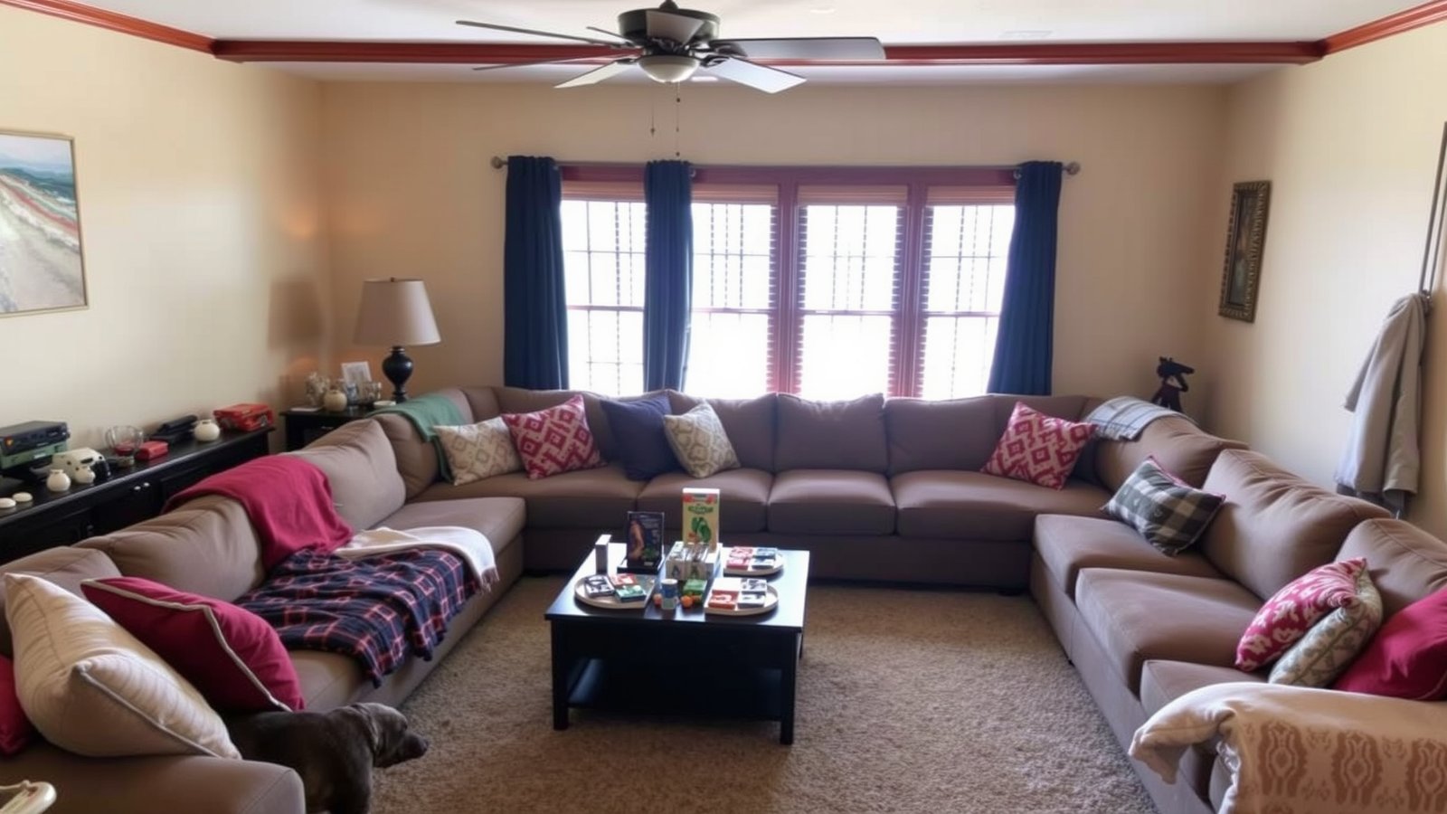 Sectional Sofa Arrangement